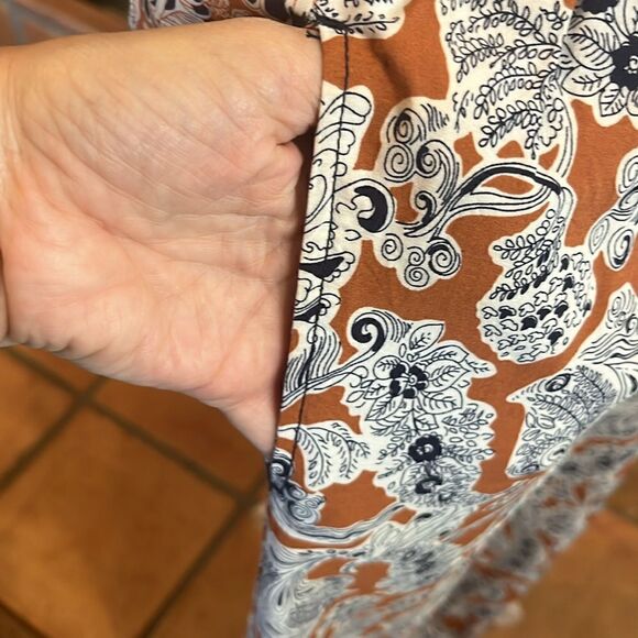 Anthropologie Hei Hei Lalasa Boho Paisley Wide Leg Palazzo Pants, S! - Picture 4 of 8